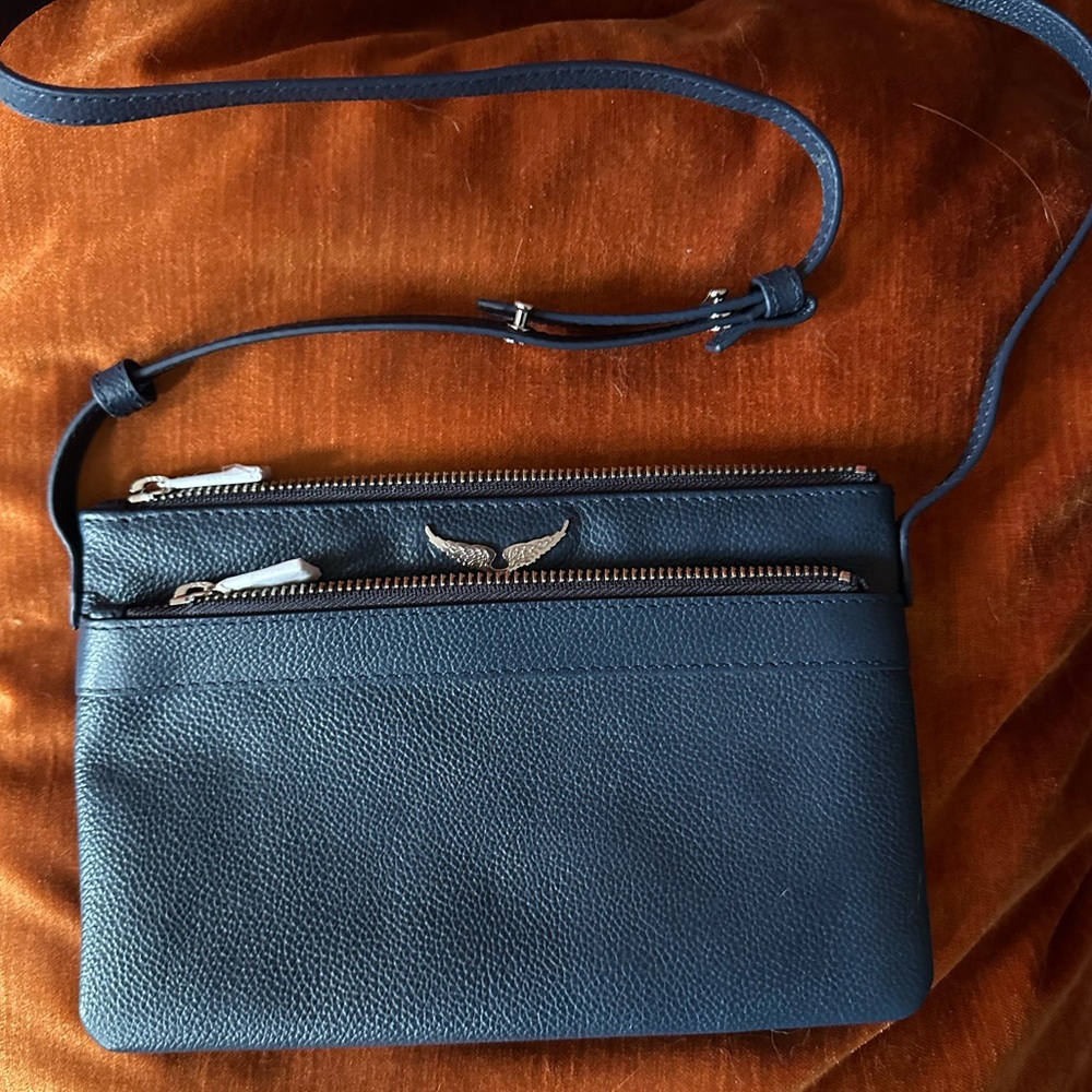 Zadig & Voltaire Navy Blue Crossbody Bag